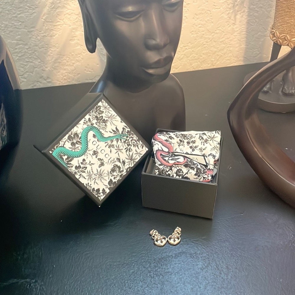 Gucci Heart Earrings